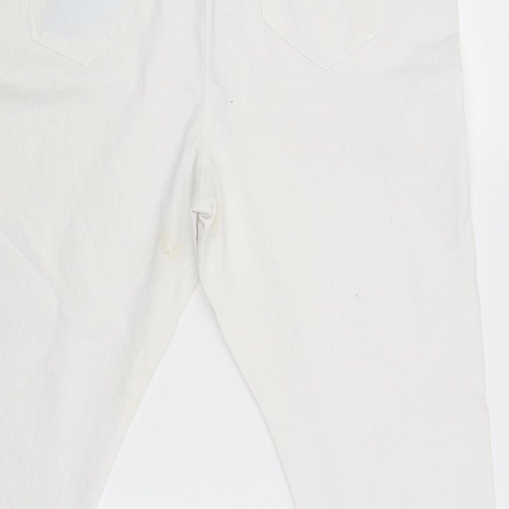 Studio Womens White Trousers Size 20 L23 in