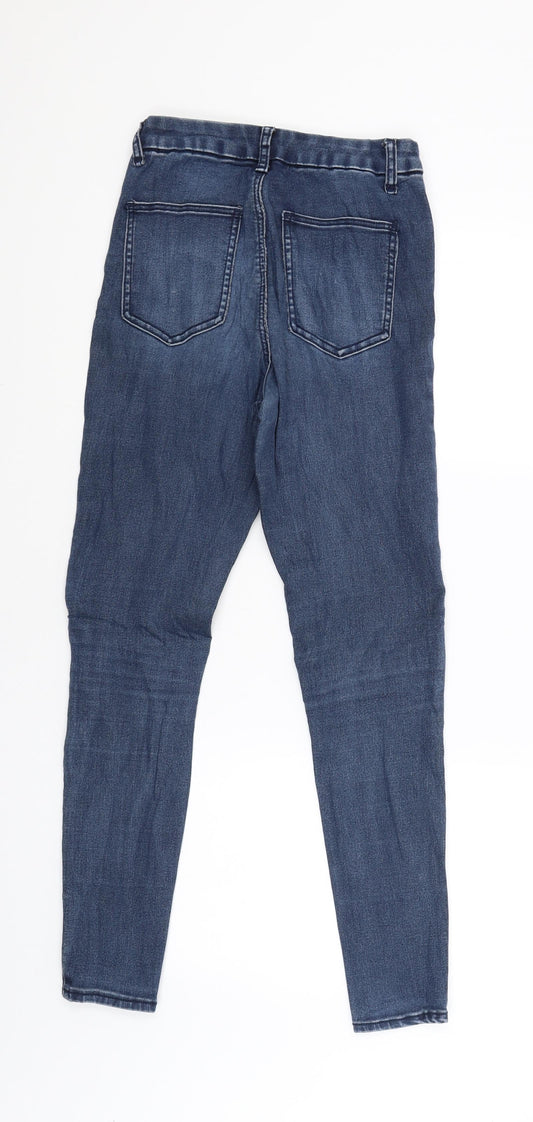 ASOS Womens Blue Straight Jeans Size 25 L28 in