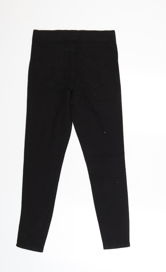 denim.co Womens Black Trousers Size 8 L27 in