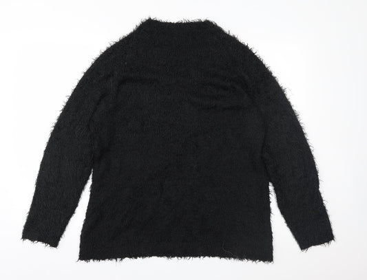 COOP Womens Black Knit Pullover Jumper Size L