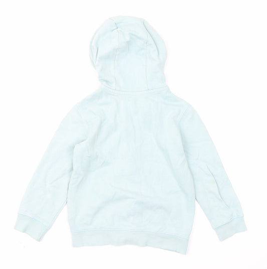 H&M Girls Blue Full Zip Hoodie Size 2 Years