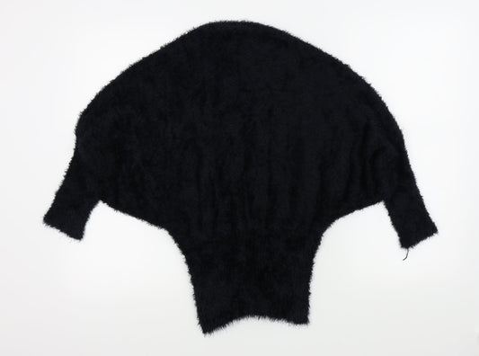 yvesline Womens Black Pullover Jumper Size M