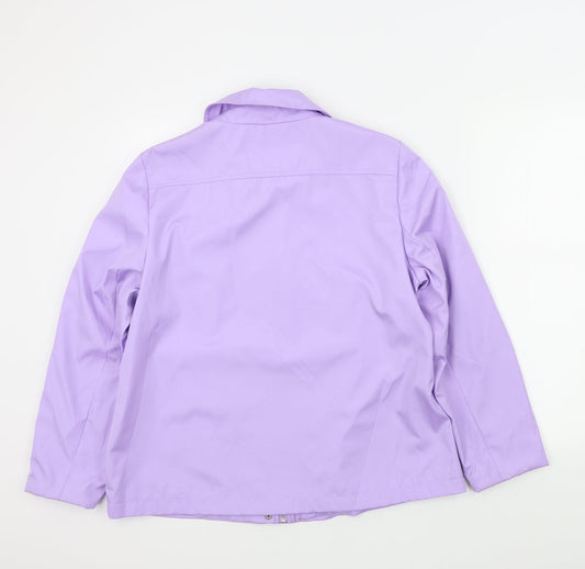 BM Womens Purple Jacket Size M