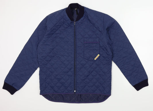 INDUTEX Mens Blue Jacket Size M