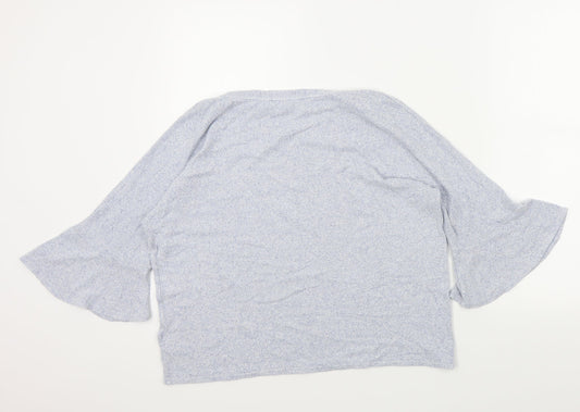 M&S Womens Blue Pullover Jumper Size 12