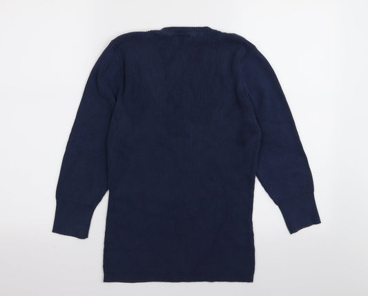 Matalan Womens Blue Pullover Jumper Size 16