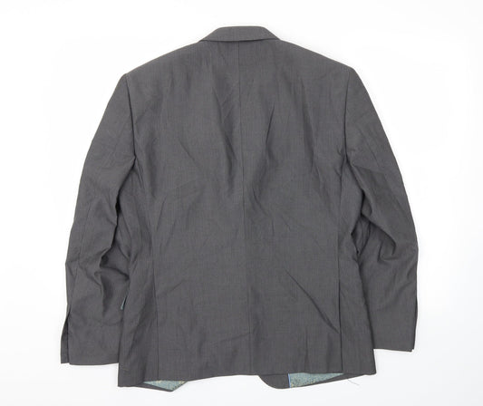Taylor & Wright Mens Grey Jacket Blazer Size 38