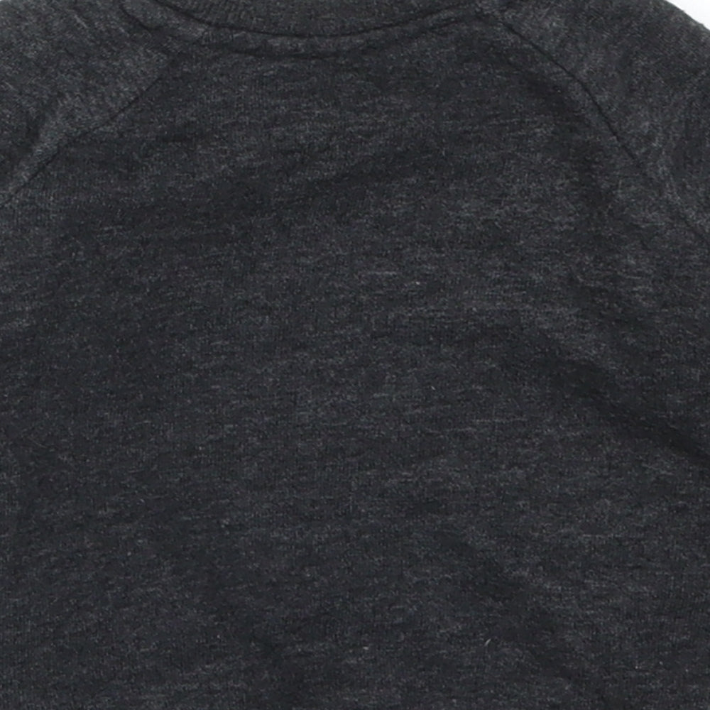 Primark Girls Grey Basic T-Shirt Size 6-9 Months - Always Happy
