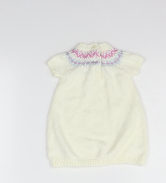 Cherokee Girls Yellow Jumper Dress Size 0-3 Months