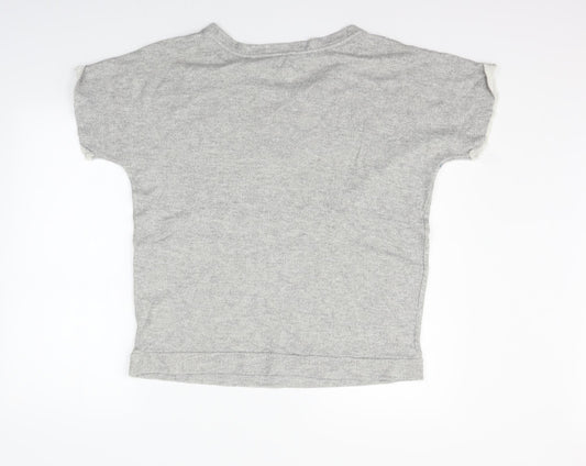 silent + noise Womens Grey Pullover Jumper Size M
