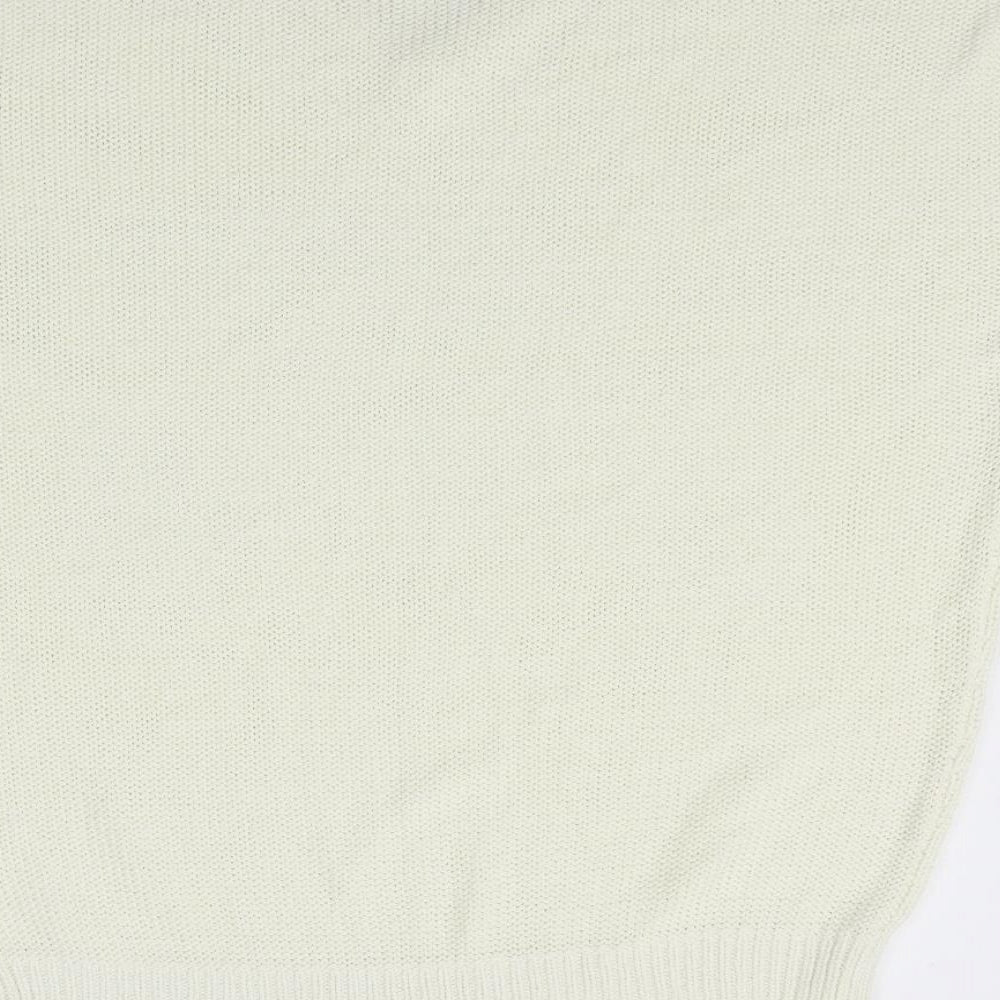 Wallis Womens Yellow Pullover Jumper Size M