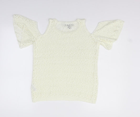 Atmosphere Womens Yellow Pullover Jumper Size 12