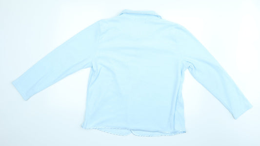Rosie Womens Blue Cardigan Jumper Size 18