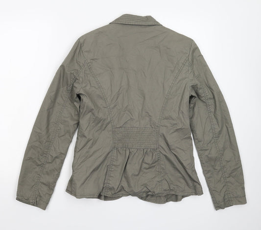 Debenhams Womens Grey Jacket Blazer Size 10