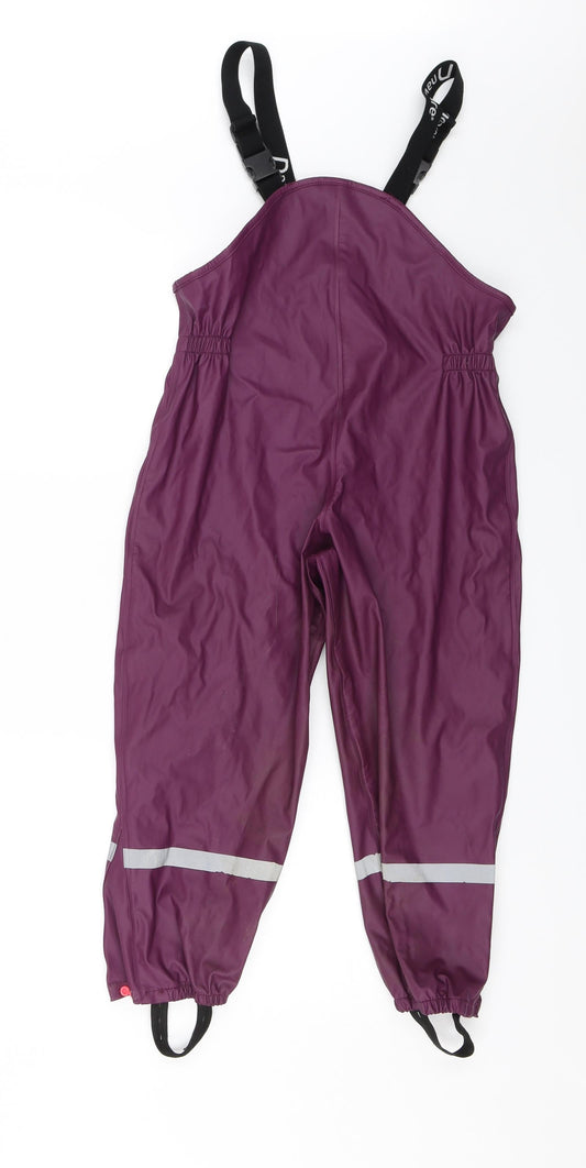 Navigare Womens Purple Rain Trousers Trousers Size 6 L20 in