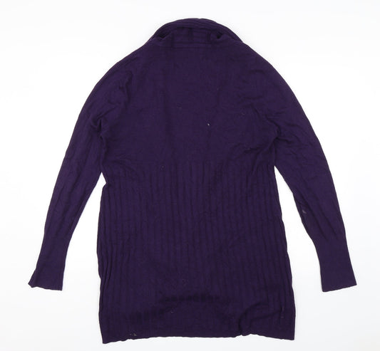 Soon Womens Purple Jacket Size 16