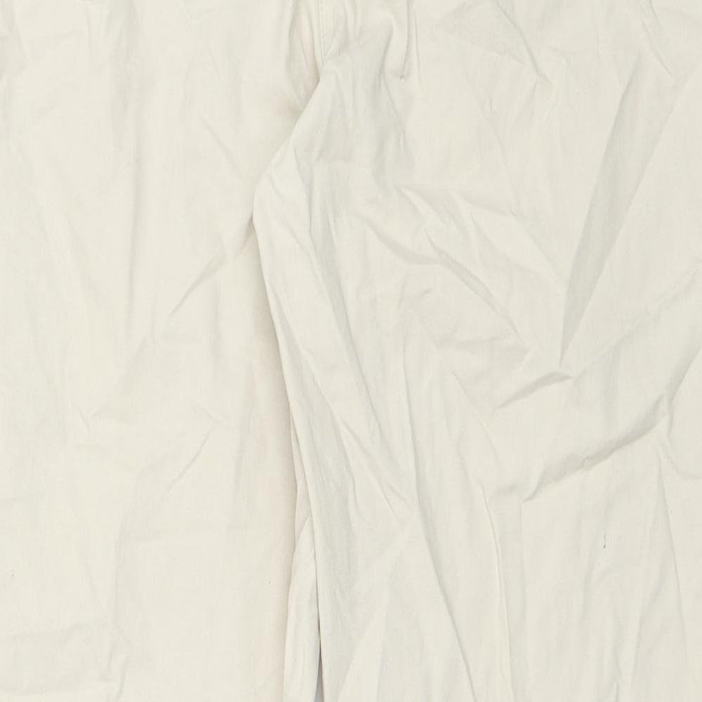 Papaya Womens Beige Trousers Size 14 L22 in