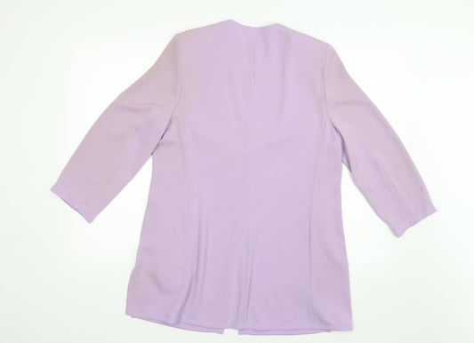 NEXT Womens Purple Jacket Size 12