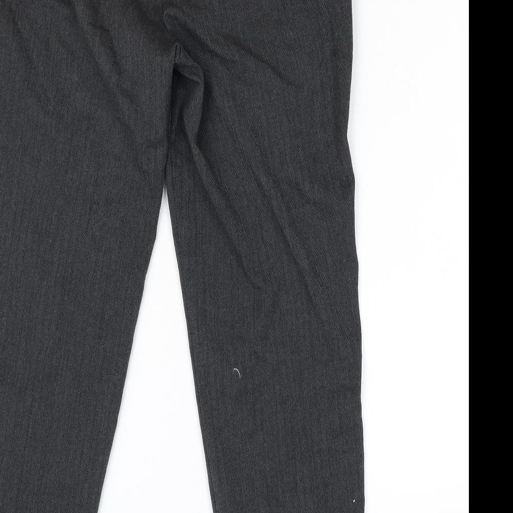 Matalan Womens Grey Trousers Size 10 L27 in