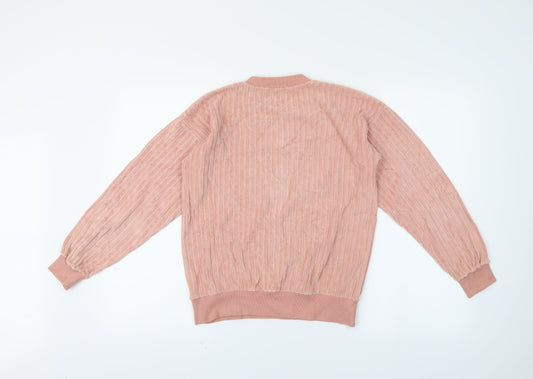 fix teen Girls Pink Pullover Jumper Size 14 Years
