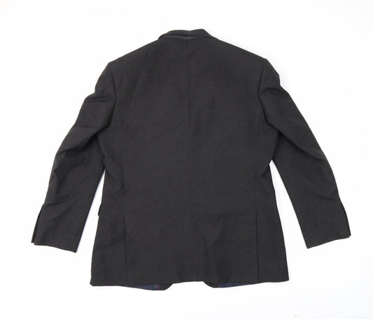 Scott&taylor Mens Black Jacket Blazer Size L