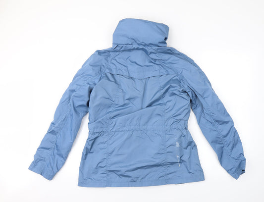 Laura Torelli collection Womens Blue Rain Coat Coat Size 12
