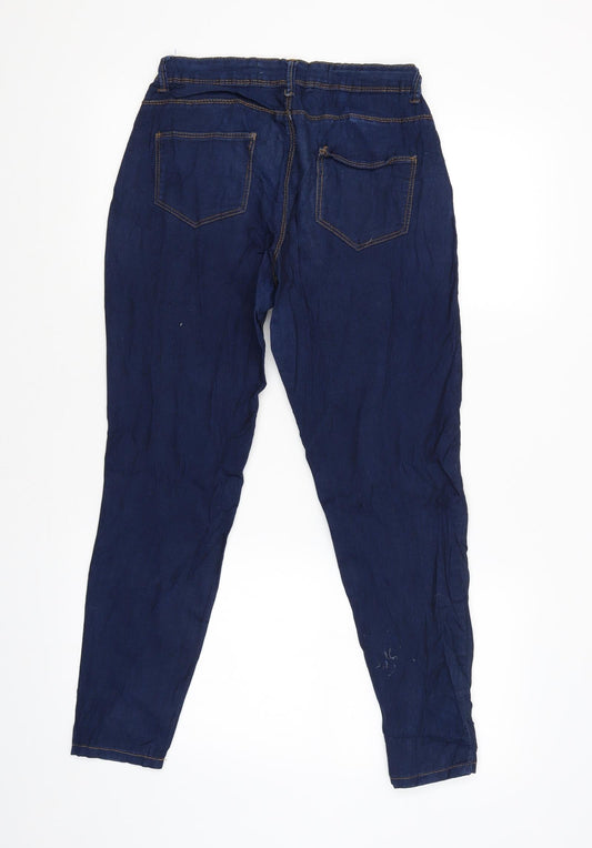 denim.co Womens Blue Straight Jeans Size 8 L27 in