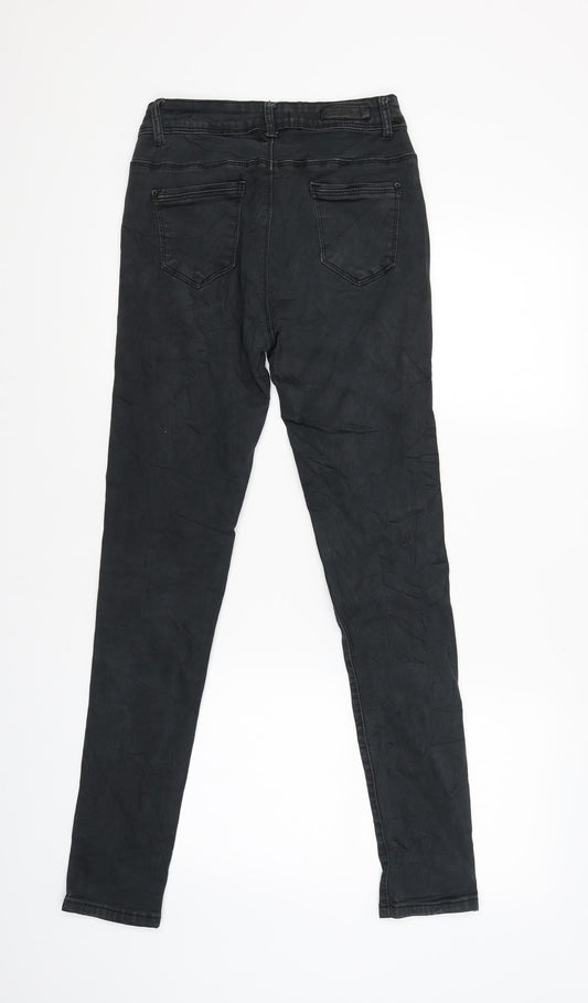 shing design Womens Grey Skinny Jeans Size 38 L28 in