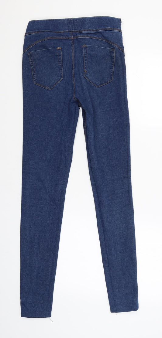 denim.co Womens Blue Jegging Trousers Size 8 L29 in