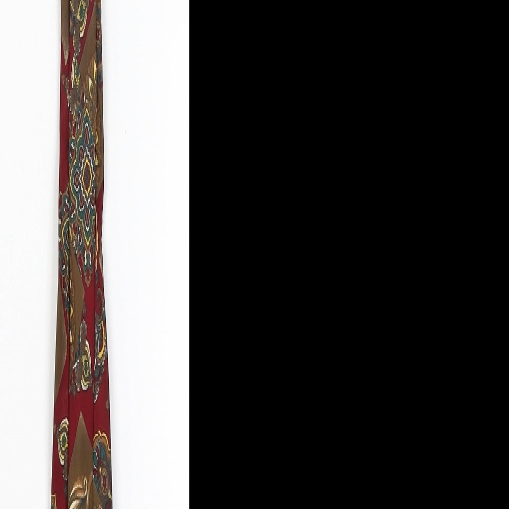 Ferrari Mens Multicoloured Paisley Pointed Tie One Size