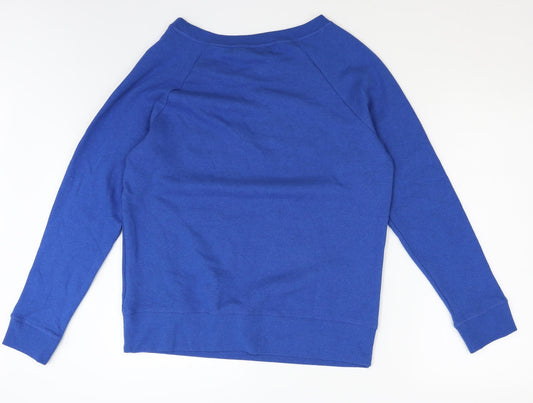 BPC Womens Blue Pullover Jumper Size M