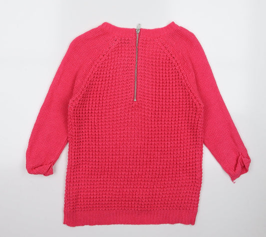 heart and soul Womens Pink Pullover Jumper Size S