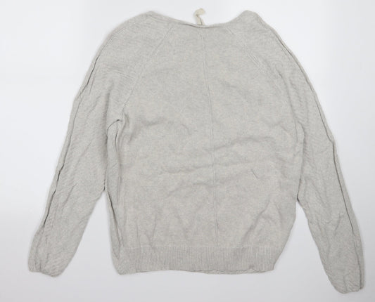 skovus Womens Grey Pullover Jumper Size M