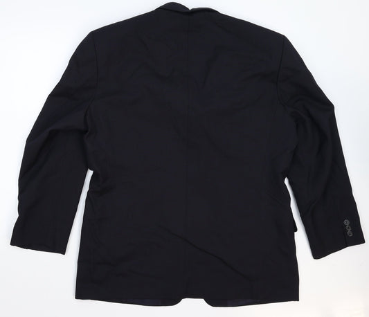 Marks and Spencer Mens Blue Jacket Suit Jacket Size 44