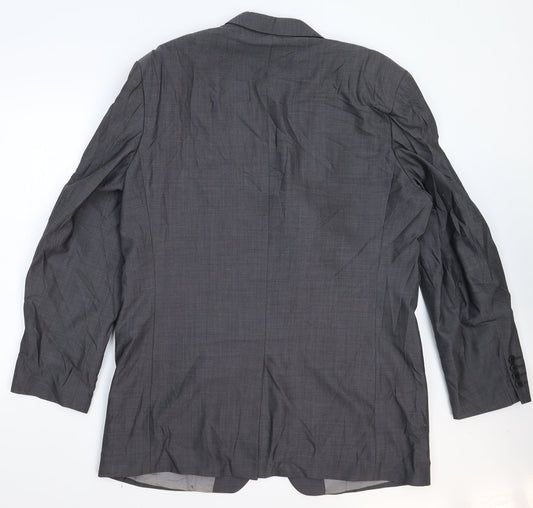 Marks and Spencer Mens Grey Jacket Suit Jacket Size 44