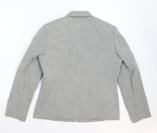 NEXT Womens Grey Jacket Blazer Size 10