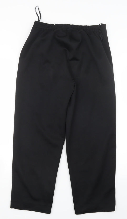 BM Womens Black Trousers Size 12 L24.5 in