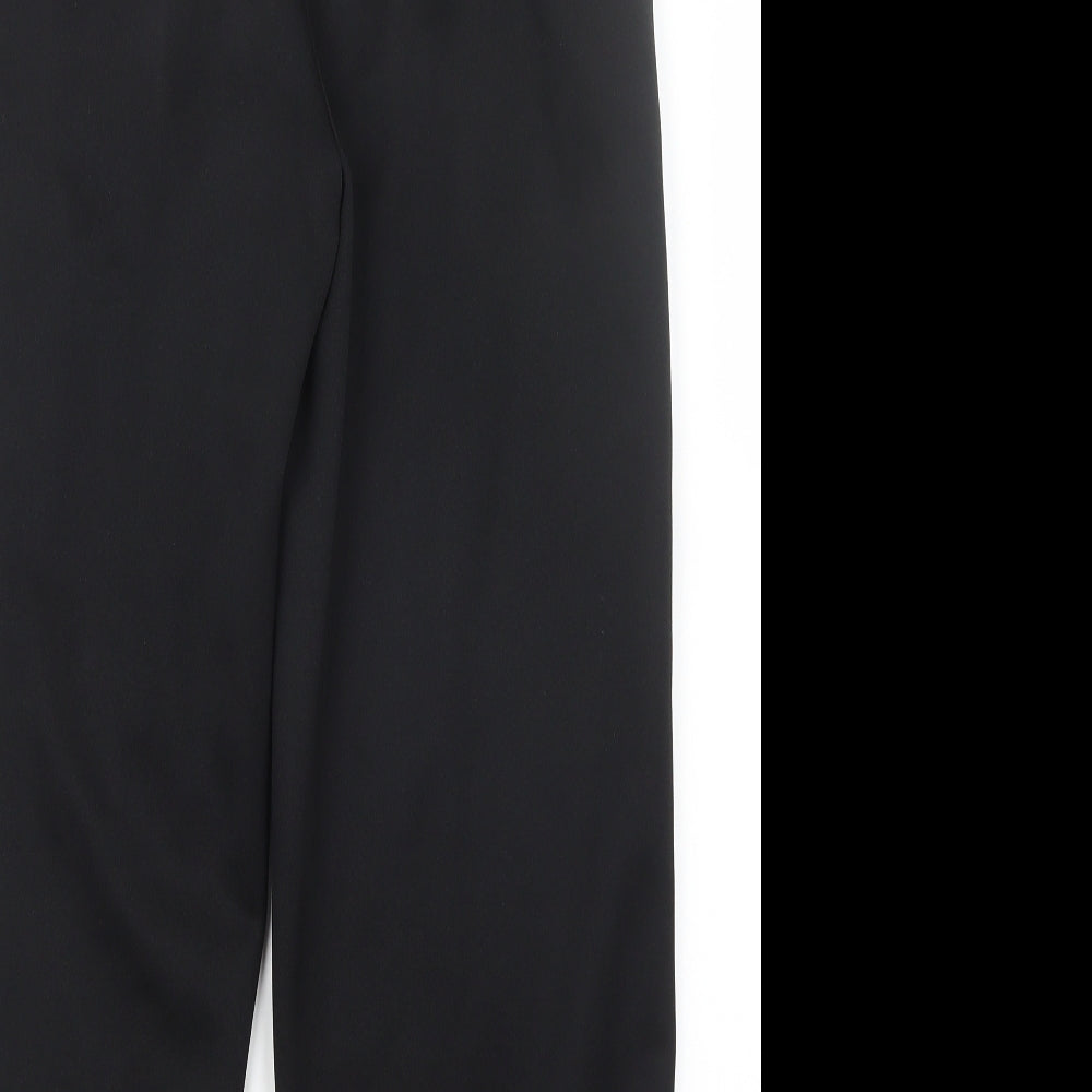 BM Womens Black Trousers Size 12 L24.5 in