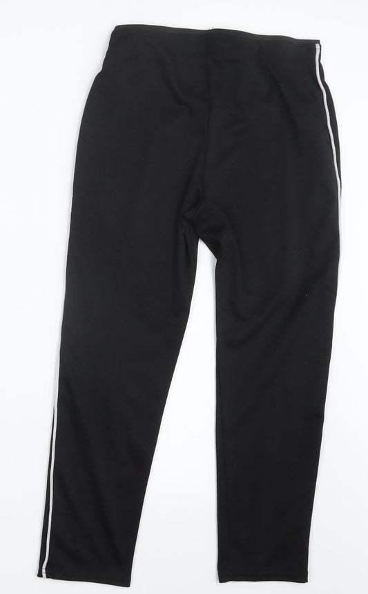 Innocence Womens Black Trousers Size 12 L24 in