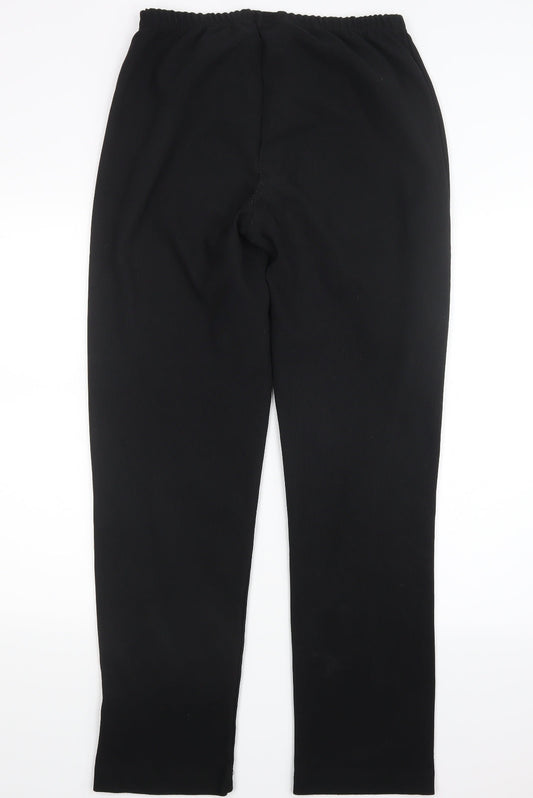 Factory Womens Black Trousers Size XL L32 in