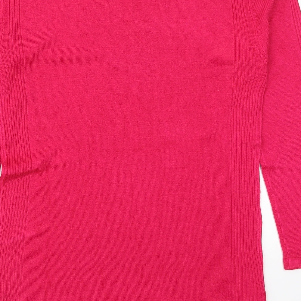 JD Williams Womens Pink Pullover Jumper Size 8