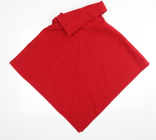 Luigi Womens Red Fleece Jacket One Size