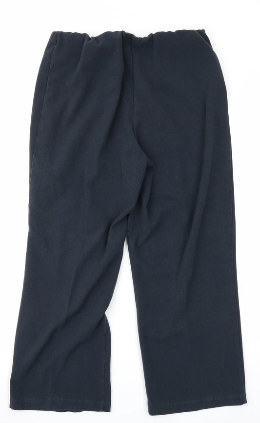 Autonomy Womens Blue Trousers Size 14 L23 in