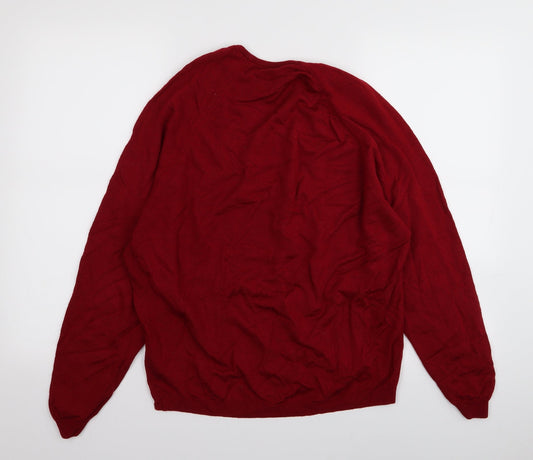 EWM Womens Red Pullover Jumper Size 14