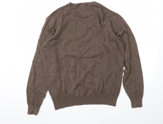 M&S Mens Brown Pullover Sweatshirt Size M