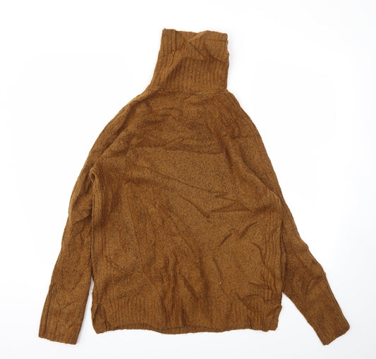 M&S Womens Brown Pullover Jumper Size S