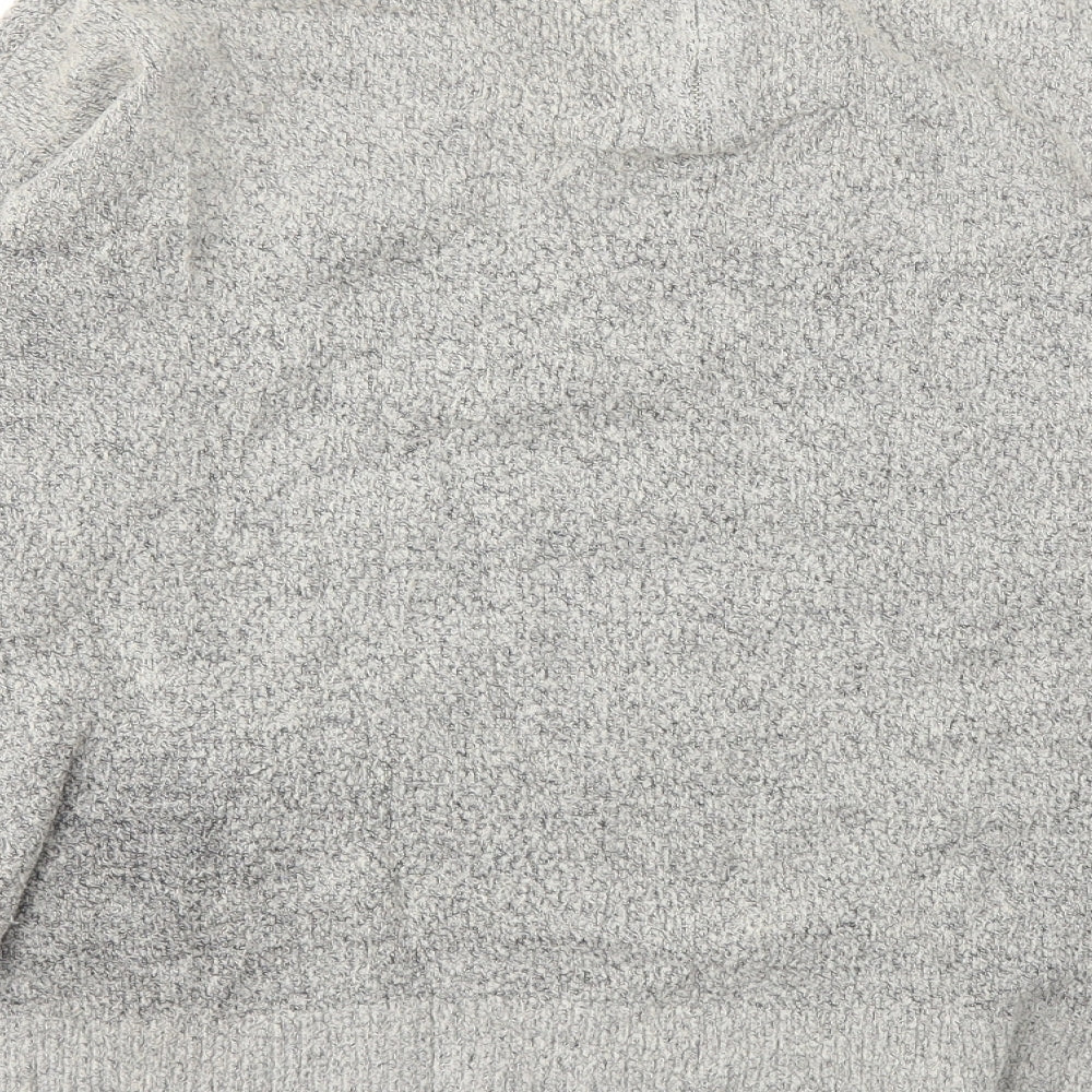 Brand and care label for Papaya women’s grey jumper, size M