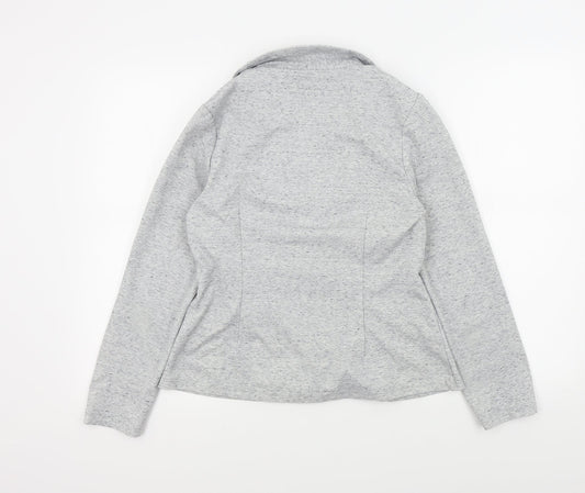 George Womens Grey Jacket Poncho Size 14