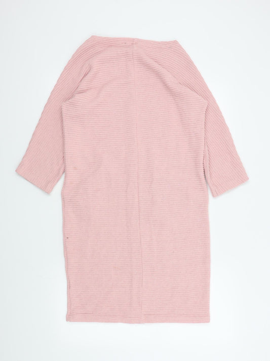 Body Flirt Womens Pink A-Line Size M