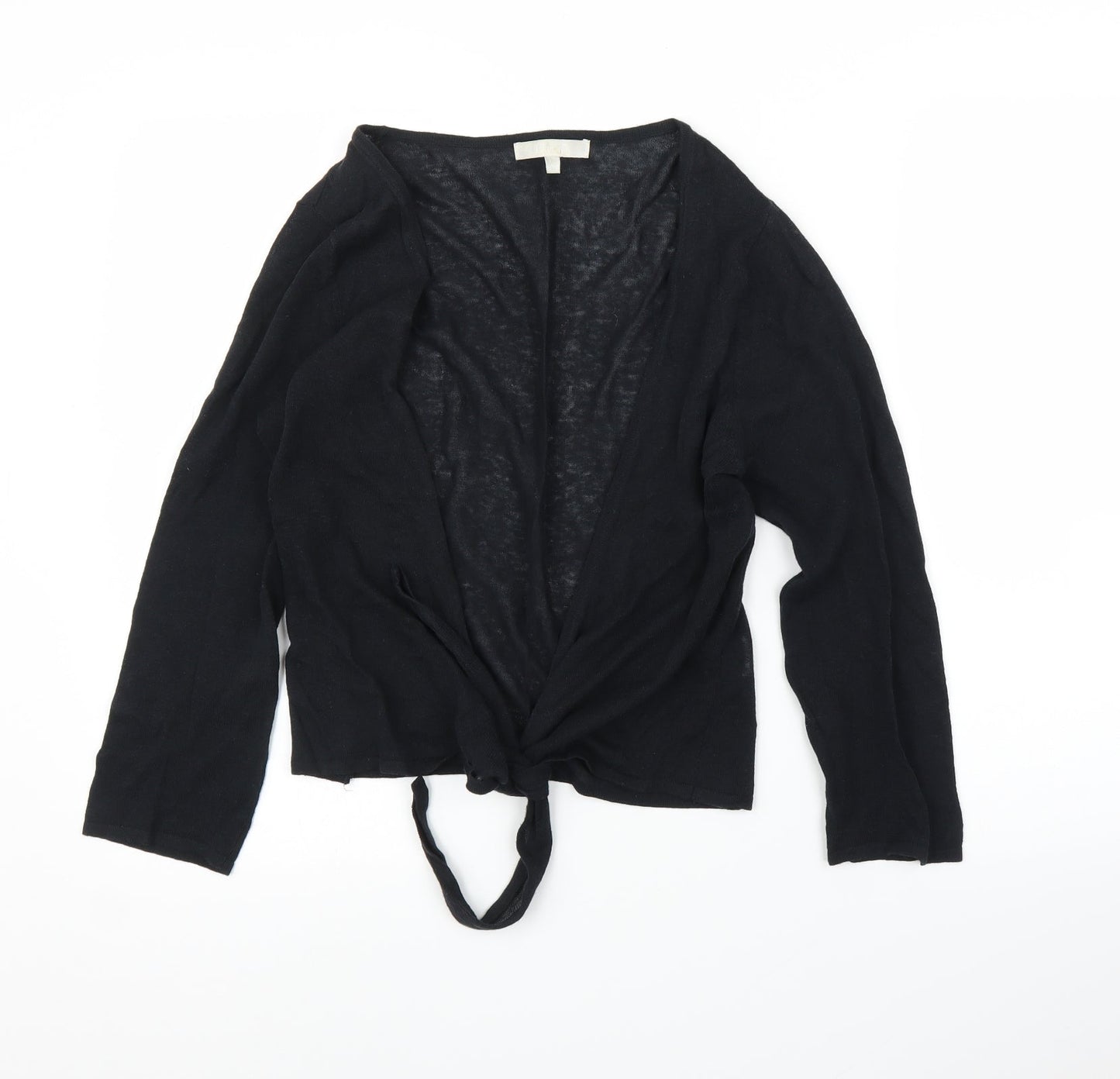 Lakeland Womens Black Cardigan Jumper Size 12